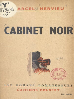 cover image of Cabinet noir